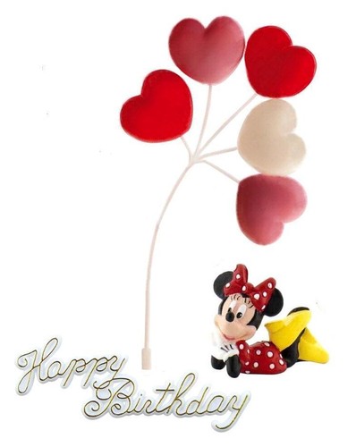 Torten deko set minnie - deko-set, „minnie