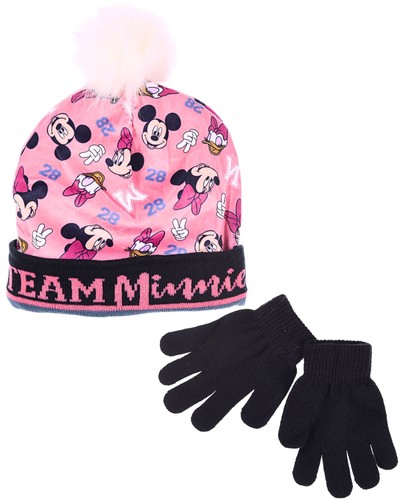 Set mütze handschuhe minnie - set, &