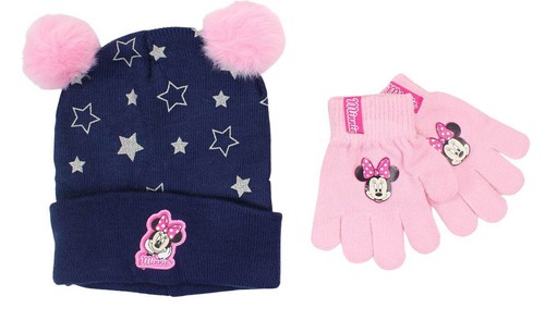 Minnie mouse set mütze mit - minnie,