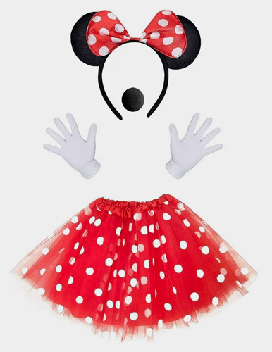 Minnie mouse kostüm set - mouse, kostüm-set