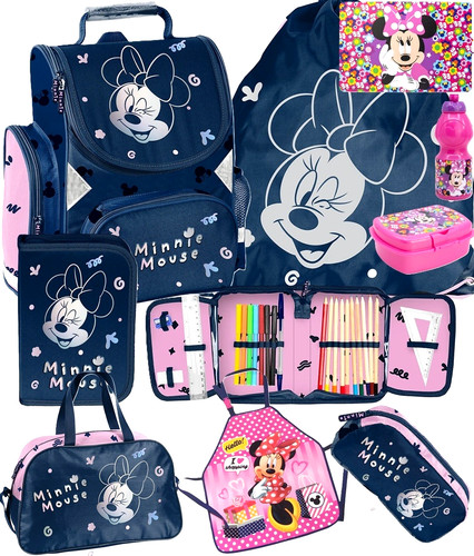 Teile set schulranzen minnie - 9,